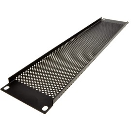 Mesh Vented 2U Blanking Plate for 19 inch Rack Mounted Data Cabinet