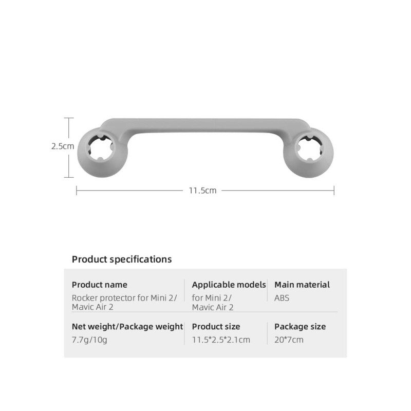 Operitacx Thumb Stick Guard Rocker Cover for Mini Air Durable