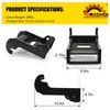 ONECHOI X-Change Coupler Bracket, Bobcat Quick Attach Mini excavator Bucket