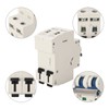DC Circuit Breaker 2P 16A Overload Protection DIN Rail Mount