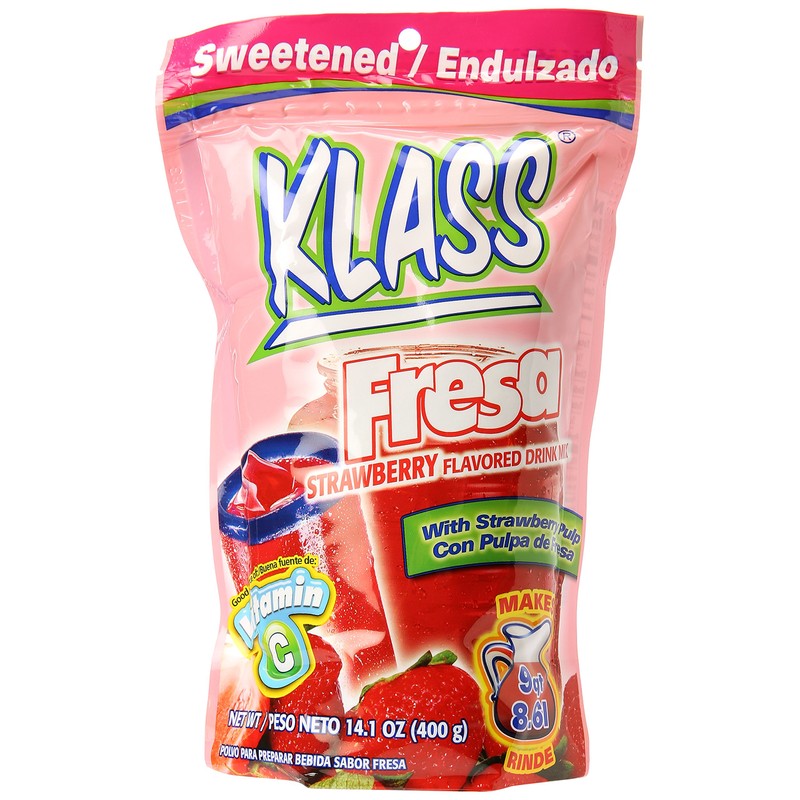 Klass Listo Strawberry Drink Mix