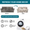 KRFOONN 4 Piece Stretch Sofa Couch Covers for 3 Cushion