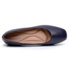 VenusCelia Zapatos planos con punta de azulejo para mujer, azul