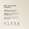 VITAVERUS Vitamin D3 4000 IU Supplement, with K2, Zinc &