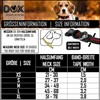 DDOXX Reflective Airmesh Dog Collar - Sturdy and Adjustable Puppy