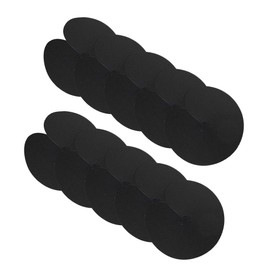 GlamorDove Hair Extensions Heat Protector Shields 10PCS Thick Templates Heat Shield Guards for Hair Extension Bonding Keratin Hair Extension Tools