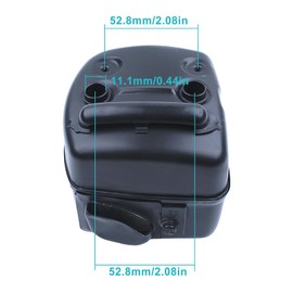 Atunee Muffler Exhaust Bracket Gasket Bolt Kit for Husqvarna 372XP X-Torq 365 X-Torq 390xp 385 372 for Jonsered 2166 2171 Chainsaws Replace 544029702