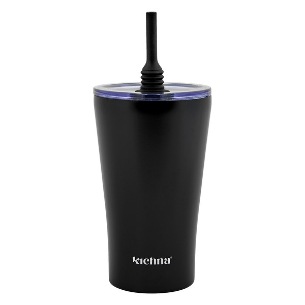 Kichna The Sipper Stainless Steel Insulated Tumbler with Straw and