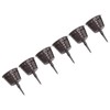 100PCS Plastic Fertilizer Mesh Basket with Lid Planting Fertilizer Net