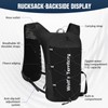VHUTOU 5L Running Vest, Ultralight Hydration Backpack, Running Vest Hydration