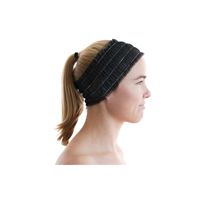 100 diademas faciales desechables para spa envueltas individualmente