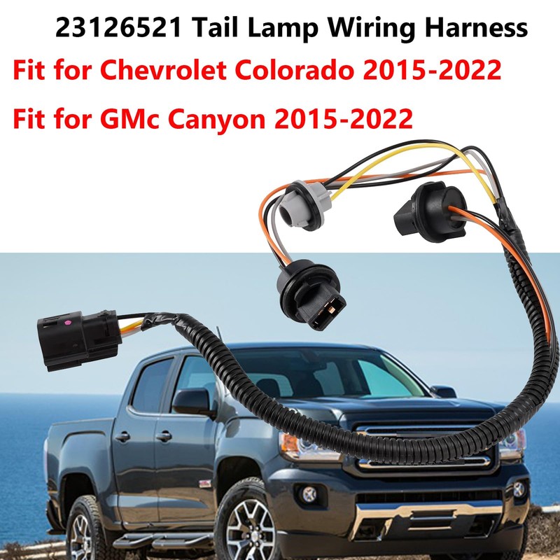 23126521 Tail Lamp Wiring Harness for 2015-2022 Chevy Colorado &