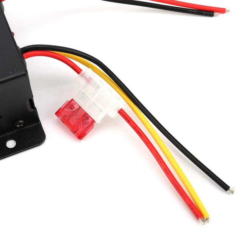 Gorgeri 24V To 12V Car Power Transformer, Aluminum Alloy 30A