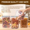 24pcs Sealed plastic food storage container set is suitable for