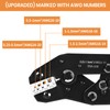Wire Crimping Tool with Ratchet, Amliber Ratchet Wire Crimper Tool
