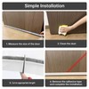 Door Sweep for Bottom of Door, Integrated Bottom Door Draft
