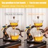 Magnetic Glass Tea Pot, Lazy Kungfu Tea Set, Sturdy High