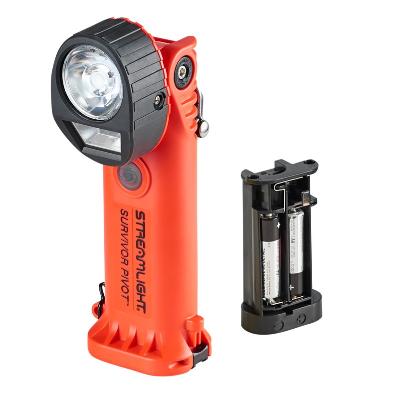 Streamlight 91800 Survivor Pivot 325-Lumen Right Angle Articulating Dual Beam