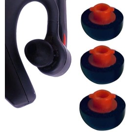 Memory Foam Ear Tips Compatible with Plantronics Poly Voyager 5200 and Voyager Legend, JNSA SML 3 Piece Memory Foam eartips with in-Ear Tip Adapter Mount Replacement for Voyager 5200 & Voyager Legend