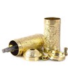 Glios Handmade Turkish Pepper & Coffee Grinder, Refillable Turkish Spice