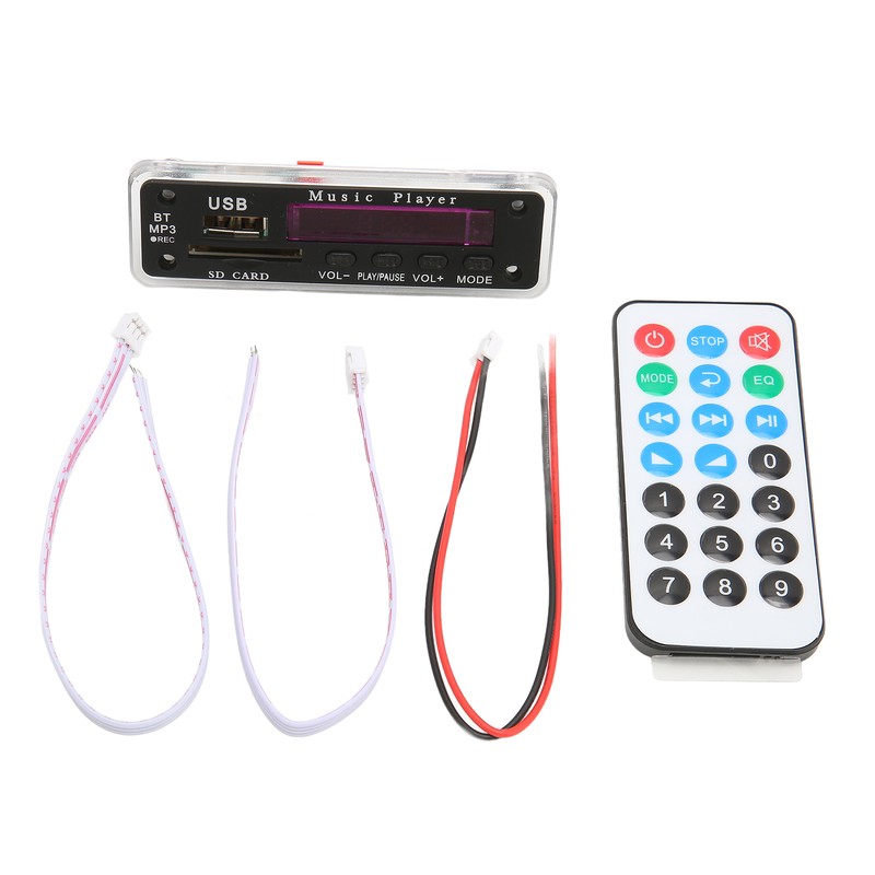 DC12V Bluetooth 5.0 Decoding Board Support SD Card USB FM