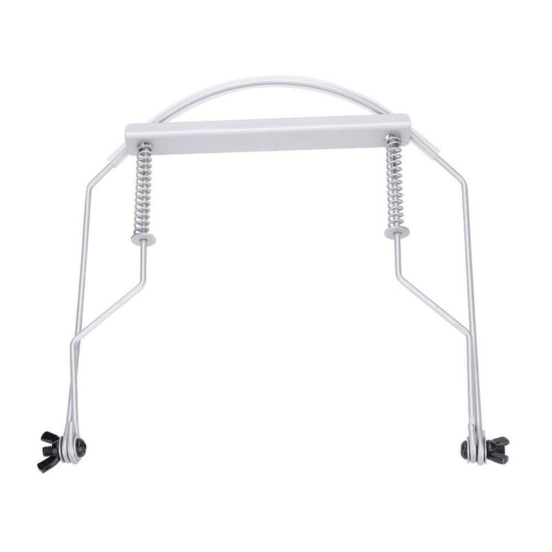 Alomejor Harmonicas Neck Holder Adjustable Metal 10 Holes Harmonica Neck