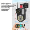 Outdoor Dual Lens Security Camera 1080P Mobile Tracking 360 Degree