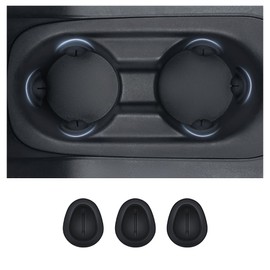 2026 Latest Car Cup Holder Insert/Holder Position Limiter - Anti Shake Silicone Car Coasters Bottle Stabilizers with Self-Adhesive - Car Must Haves Cup Holder Inserts for Car Truck SUV (3PCS)
