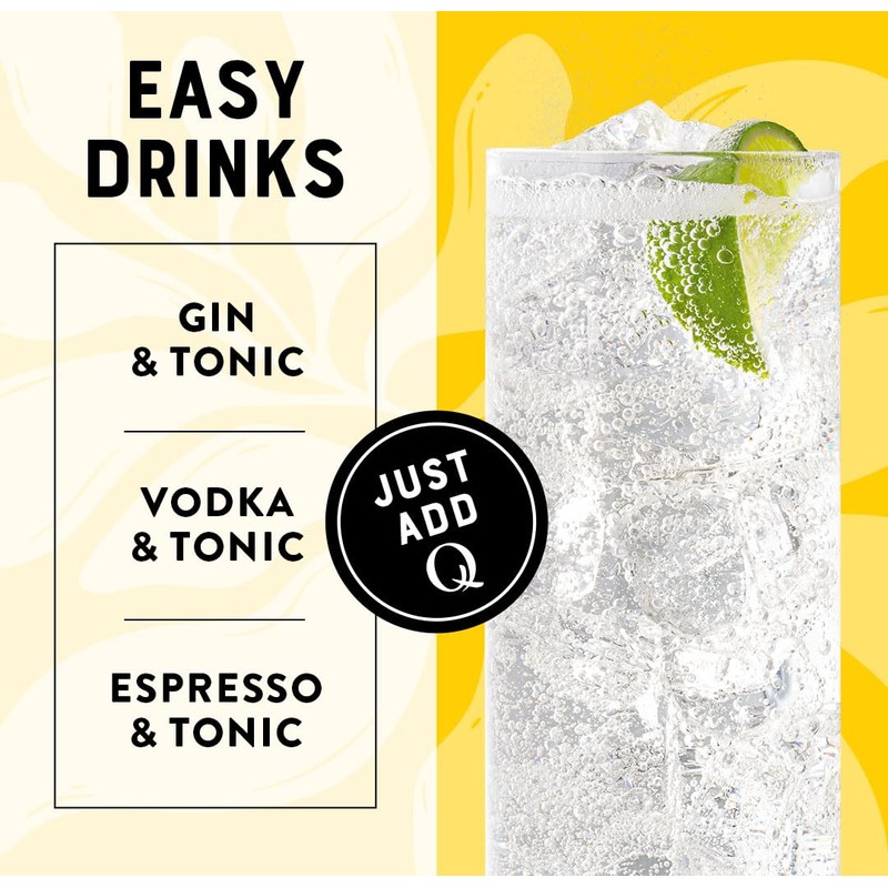 Q TONIC WATER with Real Quinine & Organic Agave -