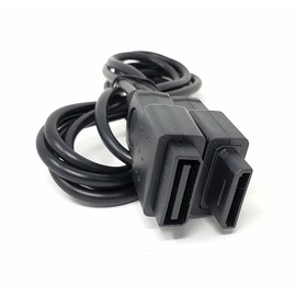 2PCS 6FT Controller Extension Cable for Sega Saturn Gamepad – High-Quality Joystick Lead Cord for SEGA Saturn Console, Extension Cable for SS Gamepad