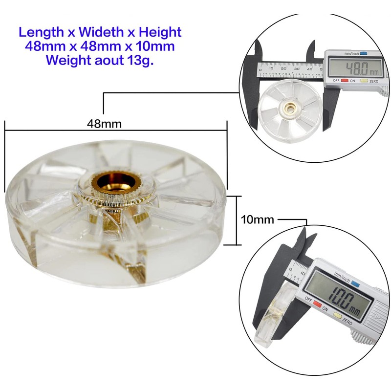 Compatible Top Base Gear (Plastic) Replacement Spare Parts for Nutribullet