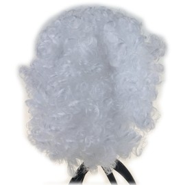 PMLAND White Scientist Professor Cosplay Wig