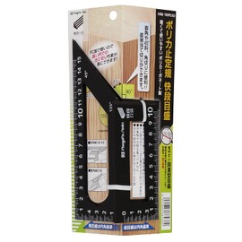 Niigataseiki SK ASQ-100PCKD Polycarbonate Stopping Ruler, Fast Scale