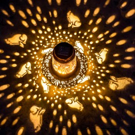 Frog Solar Lanterns Outdoor Waterproof Hanging Solar Lights Frog Gifts for Women Men Metal Decorative LED Frog Lanterns for Garden Decor,Yard,Patio,Lawn,Tabletop,Pathway,Landscape