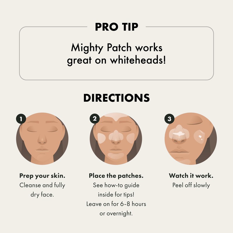 Hero Cosmetics Mighty Patch Face Patch - Hydrocolloid Acne Pimple