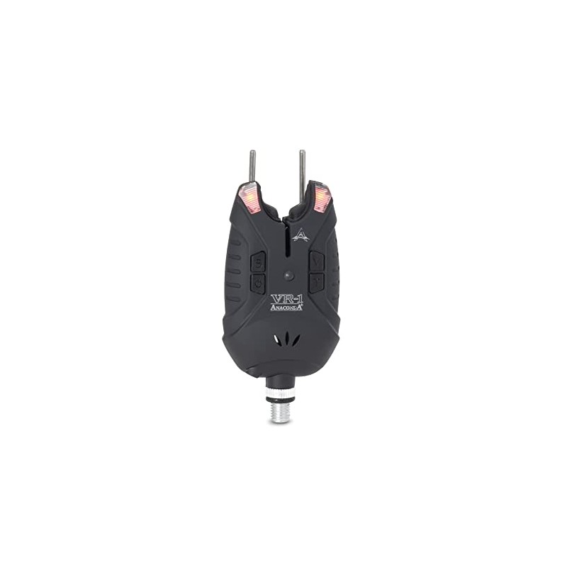 Saenger Anaconda VR-1 RED Bite Alarm with Metal Snag Bars
