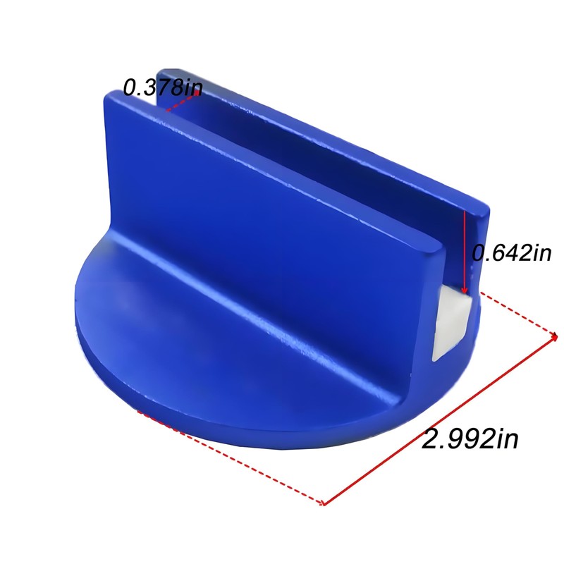 iFJF Magnetic Floor Jack Pad Slotted Disk Adapter for Universal