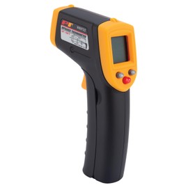 Performance Tool W89722 Non-Contact Digital Laser Infrared Thermometer, Orange and Black With 12:1 Spot Ratio