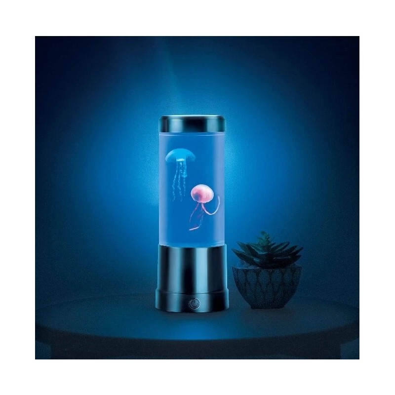 Merkury Innovations Jellyfish Lamp Motion & Multicolor Leds - Easy
