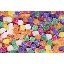 Spice Drops - 1 lb of Assorted Flavors of Colorful Sugar Coated Bite Size Gumdrop Candy