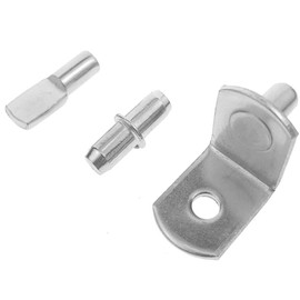 BIGTEDDY - 100pcs Shelf Bracket Pegs Shelves Supports Divided Pin Shelf Rest for DIY Cabinet Furniture Bookcase Hardware 5mm