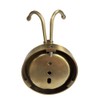 KWQKEM European Vintage Solid Brass Double Hook – Antique Bronze