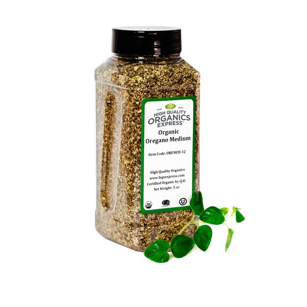 HQOExpress | Oregano Leaf Organic | 5 oz. Chef Jar
