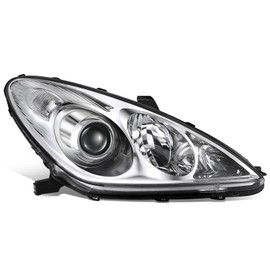 Auto Dynasty LX2503125 Factory Style Projector Headight Lamp Compatible with Lexus ES330 2005-2006, Passenger Right Side, Chrome Housing
