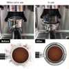 KtbeYTi 54 mm Coffee Replacement Funnel Plastic Coffee Dosing Ring