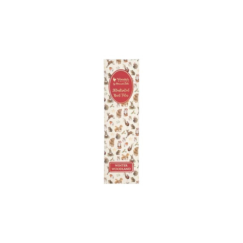 Wrendale Designs - Season's Tweetings' Robin Christmas Nail File