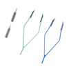 2PCS V Shape Spring Bar Tweezers Professional Alloy Steel Watch