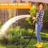 Water Hose Spray Nozzle - Garden Hose Nozzle with 10