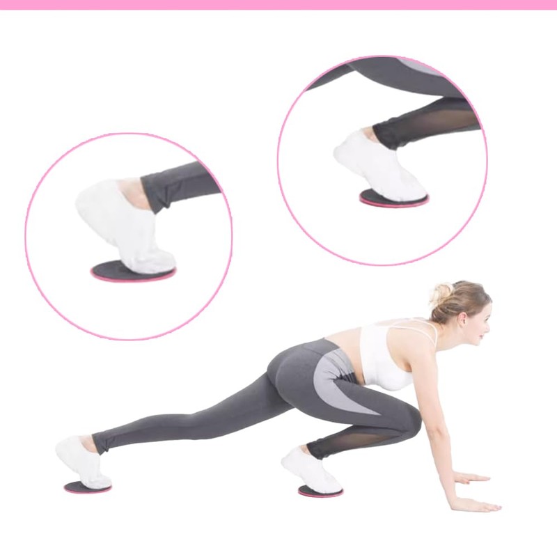 Dual Sided Gliding Discs,Exercise Gliding Discs Dual Sided Pilates Sliding