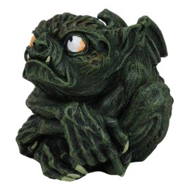 Ebros Gift Demonic Notre Dame Toad Troll Gargoyle Figurine Collectible (Shy)